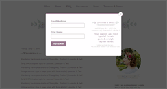 Desktop Screenshot of lavenderandtwill.com
